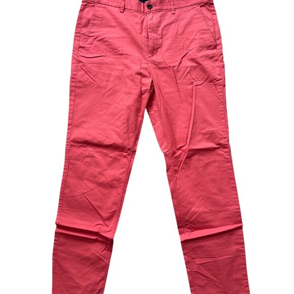 H&M Men's Washed Red Casual Pants Size 36R - Picture 6 of 6